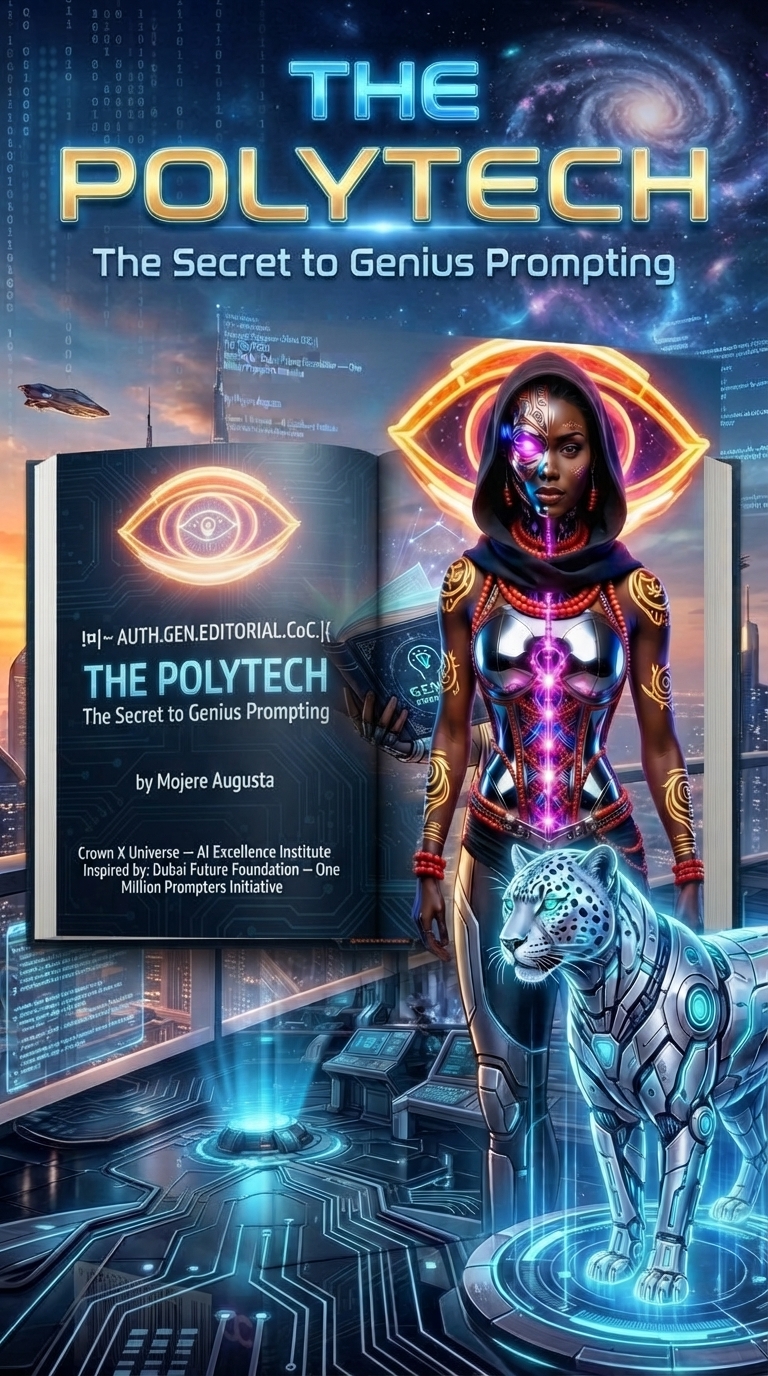THE POLYTECH: The Secret to Genius Prompting, Upscaled Edition, by Mojere Augusta